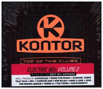 Audio Kontor Top Of The Clubs-Electric 80s Vol.2 