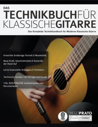 Kniha Technikbuch fu&#776;r Klassische Gitarre Joseph Alexander
