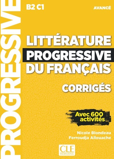Carte Litterature progressive du francais 2eme edition 