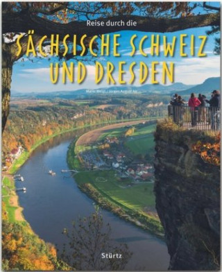 Carte Reise durch die Sächsische Schweiz und Dresden Mario Weigt