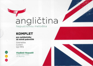 Książka Angličtina - Komplet ( Gramatika, Cvičení, CD MP3) Vladimír Nepustil