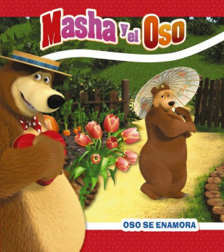 Carte Masha y el Oso. Oso está enamorado O. KUZOVKOV