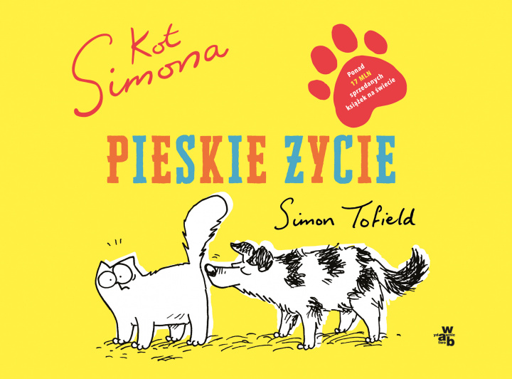 Book Pieskie życie Kot Simona Simon Tofield
