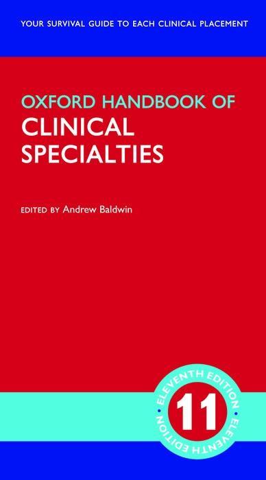 Könyv Oxford Handbook of Clinical Specialties 
