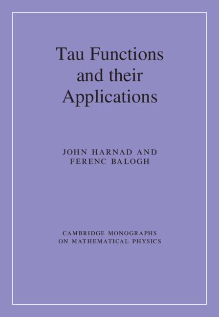 Knjiga Tau Functions and their Applications HARNAD  JOHN
