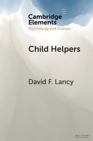 Knjiga Child Helpers LANCY  DAVID F.