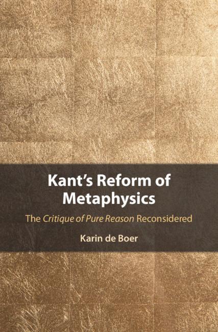Knjiga Kant's Reform of Metaphysics BOER  KARIN DE