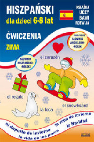 Knjiga Hiszpański dla dzieci 6-8 lat Zima Jewiak Hanna
