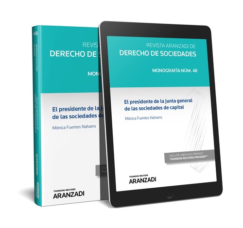 Könyv PRESIDENTE JUNTA GENEARAL SOCIEDADES CAPITAL (DÚO) MONICA FUENTES NAHARRO