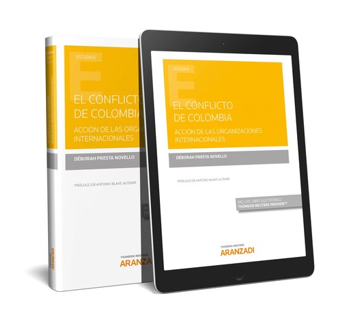 Kniha El conflicto de Colombia. Acción de las Organizaciones internacionales (Papel + DEBORAH PRESTA NOVELLO