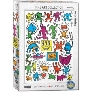 Joc / Jucărie Keith Haring Collage (Puzzle) Keith Haring