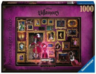Joc / Jucărie Ravensburger Puzzle 1000 Teile - Disney Villainous Captain Hook - Die beliebten Charaktere aus Peter Pan als Puzzle für Erwachsene und Kinder ab 14 Ja 