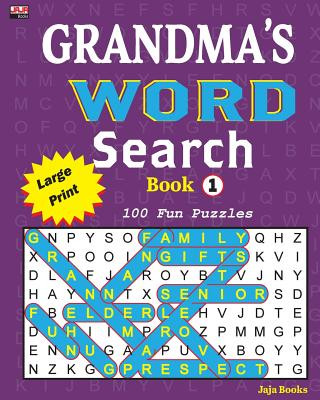 Kniha Grandma's Word Search Book 1 Jaja Books