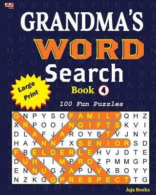 Kniha Grandma's Word Search Book 4 Jaja Books