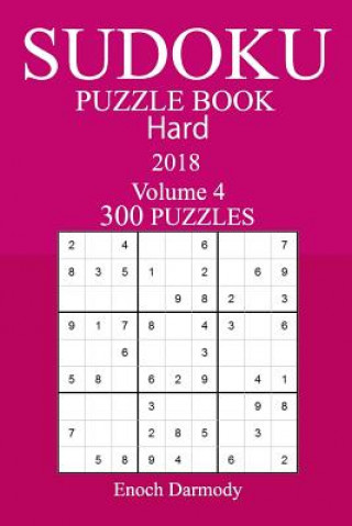 Kniha 300 Hard Sudoku Puzzle Book - 2018 Enoch Darmody