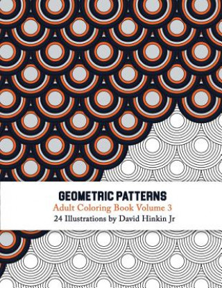 Kniha Geometric Patterns - Adult Coloring Book Vol. 3 David Hinkin Jr