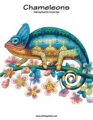 Buch Chameleons Coloring Book for Grown-Ups 1 Nick Snels