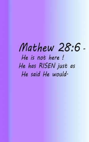 Knjiga He has risen Joba Stationery