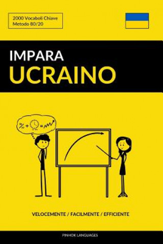 Knjiga Impara l'Ucraino - Velocemente / Facilmente / Efficiente: 2000 Vocaboli Chiave Pinhok Languages