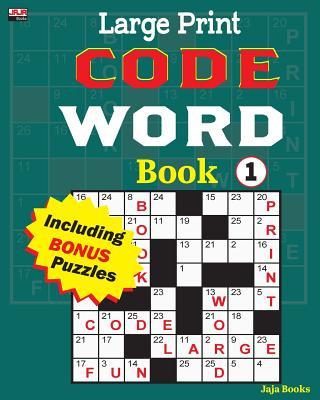 Buch Large Print CODE WORD Book 1 Jaja Books
