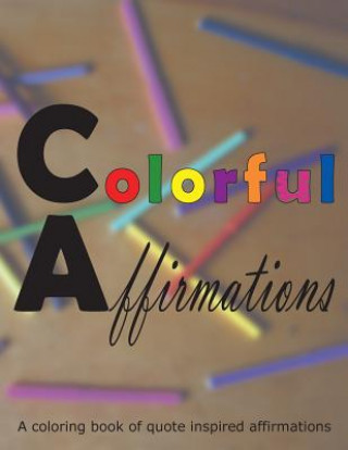 Knjiga Colorful Affirmations Simon Keirn