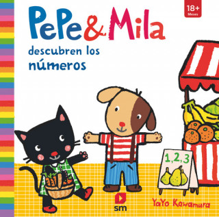 Carte Pepe y Mila descubren los números YAYO KAWAMURA
