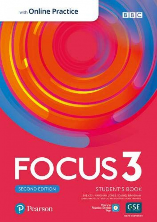 Carte Focus 3 Student's Book with Standard Pearson Practice English App (2nd) Sue Kay