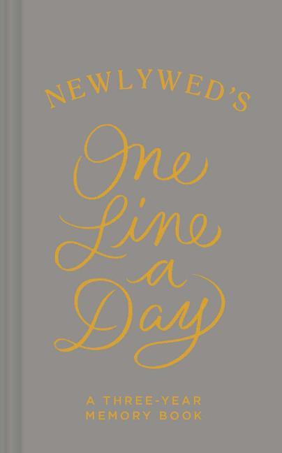 Kalendarz/Pamiętnik Newlywed's One Line a Day 