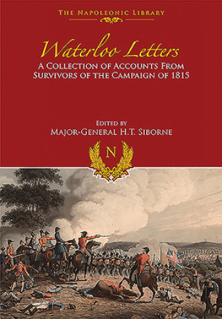 Kniha Waterloo Letters H T Siborne