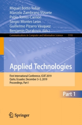Book Applied Technologies Miguel Botto-Tobar