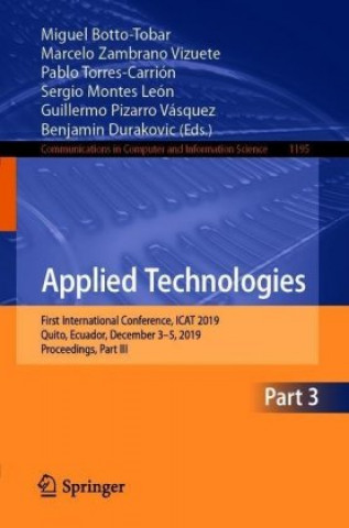 Book Applied Technologies Miguel Botto-Tobar