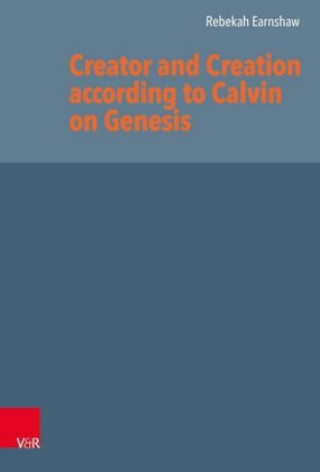 Knjiga Creator and Creation according to Calvin on Genesis Dr. Rebekah Earnshaw