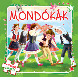 Książka Mondókák + 6 darab puzzle 
