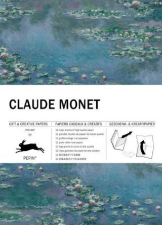 Carte Claude Monet Pepin van Roojen