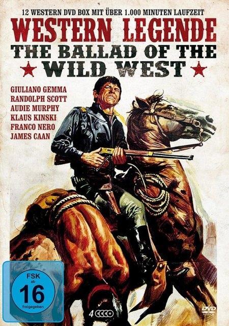 Video Western Legende - The Ballad of the Wild West, 4 DVD Giuliano Gemma