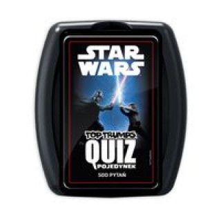 Knjiga Top Trumps Quiz 500 pytań Star Wars Pojedynek 