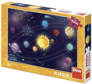 Joc / Jucărie Puzzle 300XL Dětská sluneční soustava 