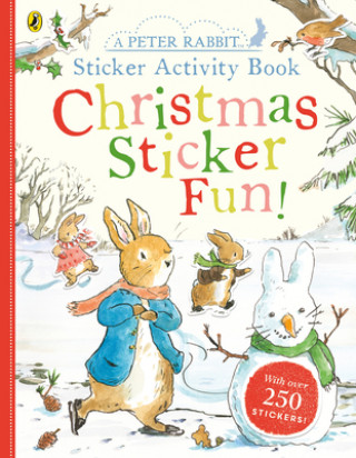 Könyv Peter Rabbit Christmas Fun Sticker Activity Book Beatrix Potter
