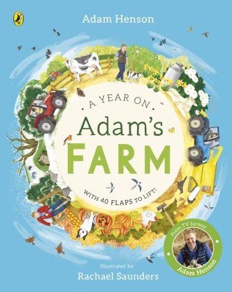 Könyv Year on Adam's Farm Adam Henson