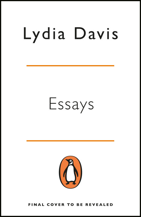 Carte Essays Lydia Davis