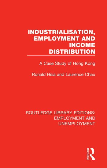 Kniha Industrialisation, Employment and Income Distribution Ronald Hsia