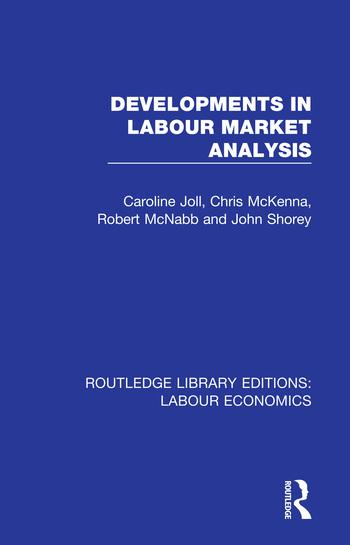 Βιβλίο Developments in Labour Market Analysis Caroline Joll