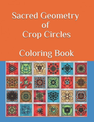 Книга Sacred Geometry of Crop Circles Coloring Book 