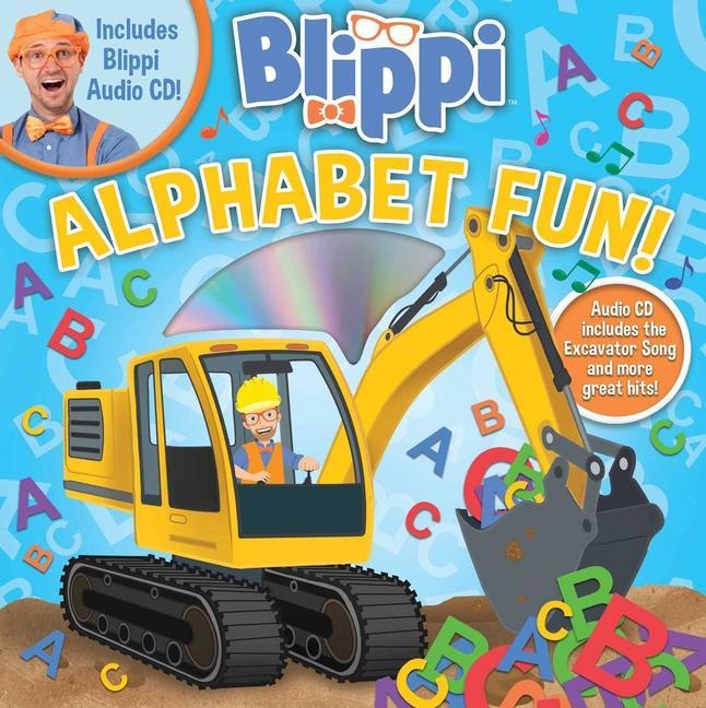 Книга Blippi: Alphabet Fun! [With Audio CD] 