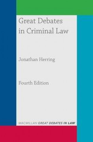 Carte Great Debates in Criminal Law 