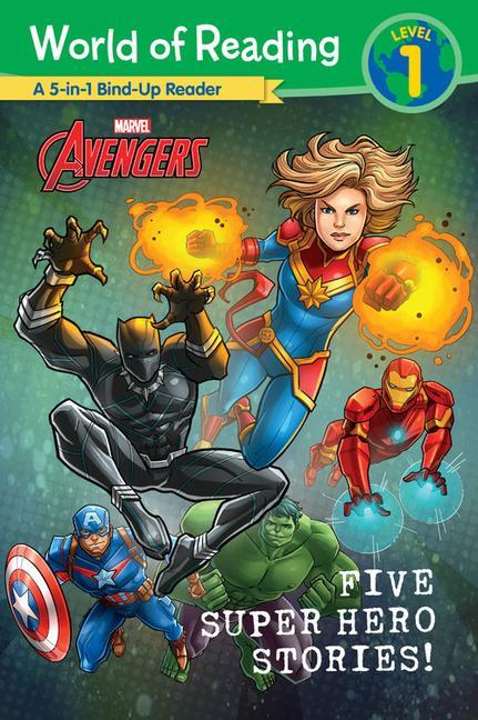 Книга World of Reading: Five Super Hero Stories! 