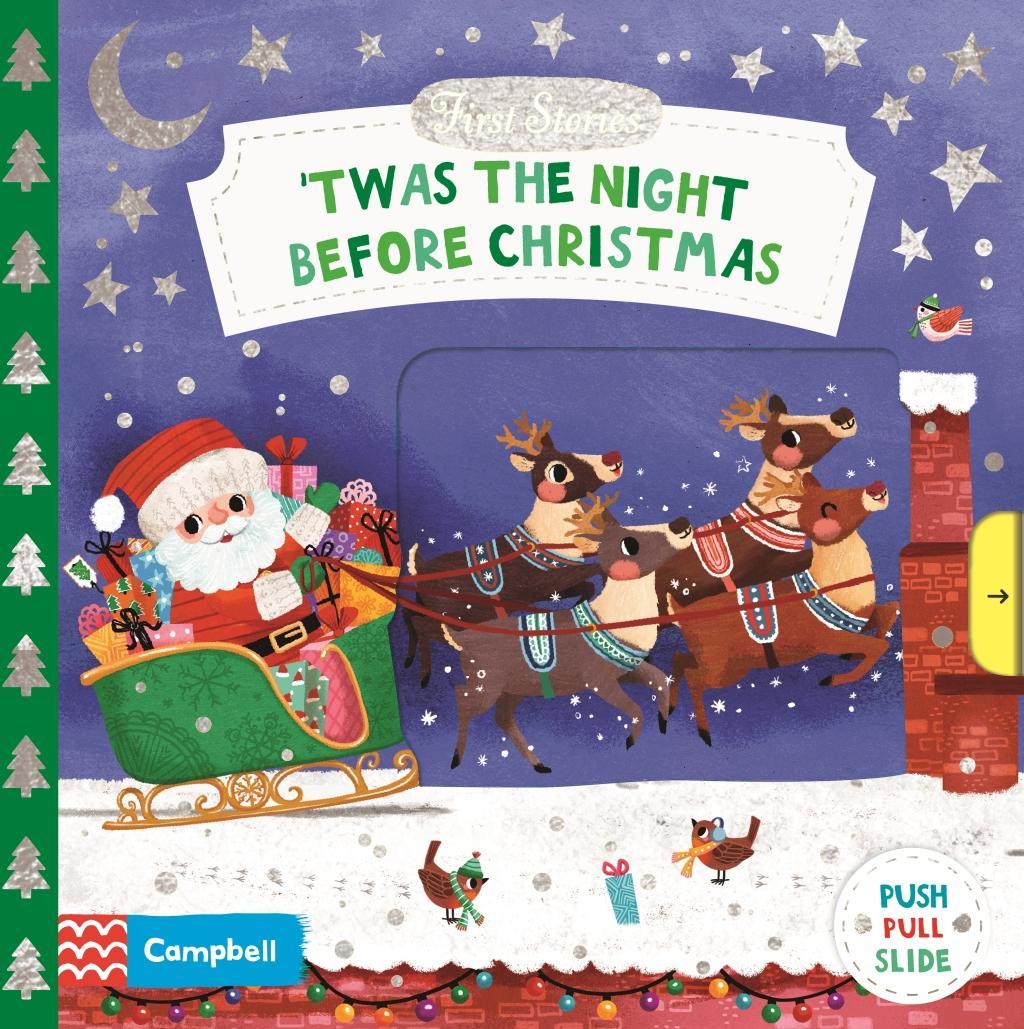Carte 'Twas the Night Before Christmas Campbell Books