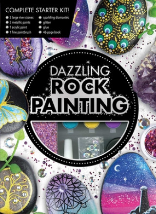 Carte Dazzling Rock Painting 