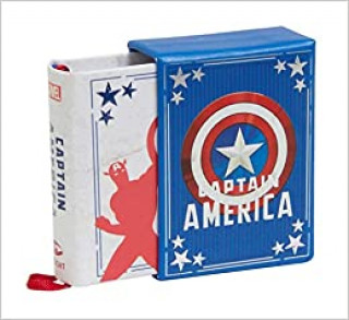 Carte Marvel Comics: Captain America (Tiny Book): Inspirational Quotes from the First Avenger (Fits in the Palm of Your Hand, Stocking Stuffer, Novelty Geek 