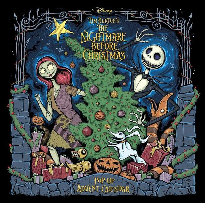 Knjiga The Nightmare Before Christmas: Advent Calendar and Pop-Up Book 